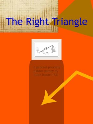cover image of The Right Triangle